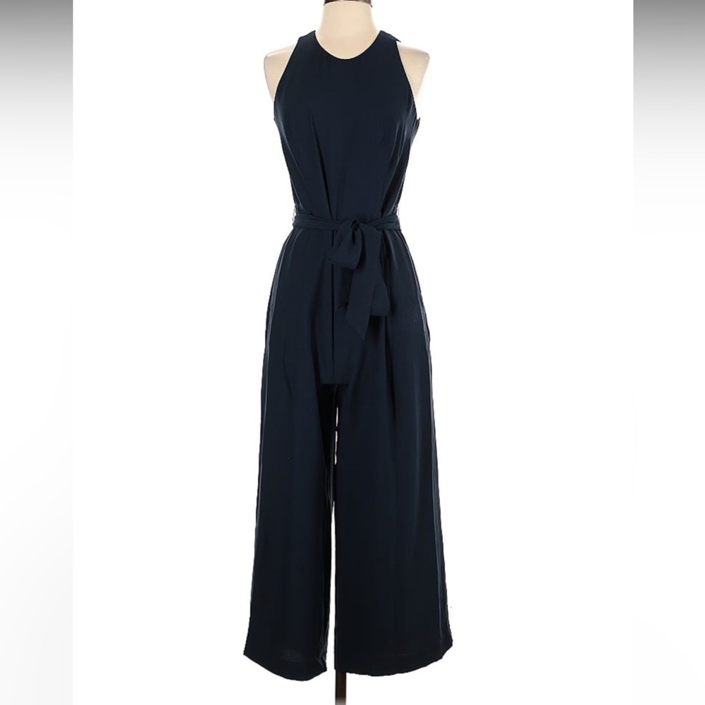Banana republic navy blue jumpsuit